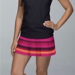 Lululemon Pleat to Street Skirt